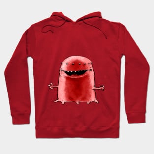 funny weird alien cartoon Hoodie